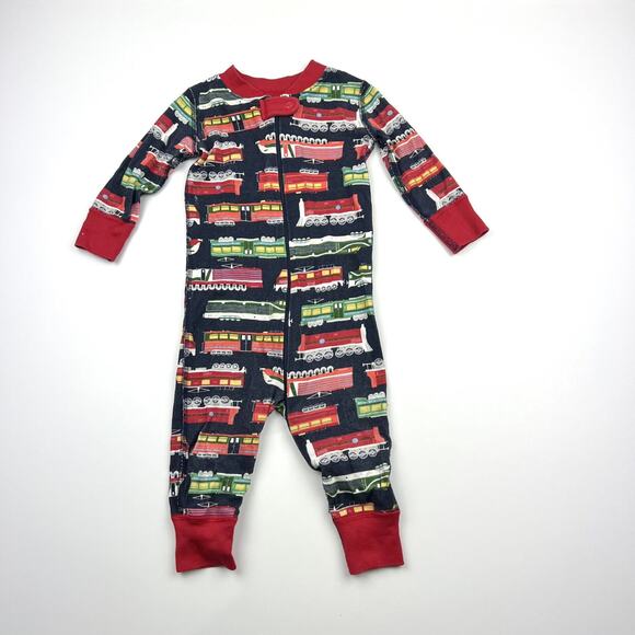 Hanna Andersson Organic Trains Sleeper - Picture 2 of 6